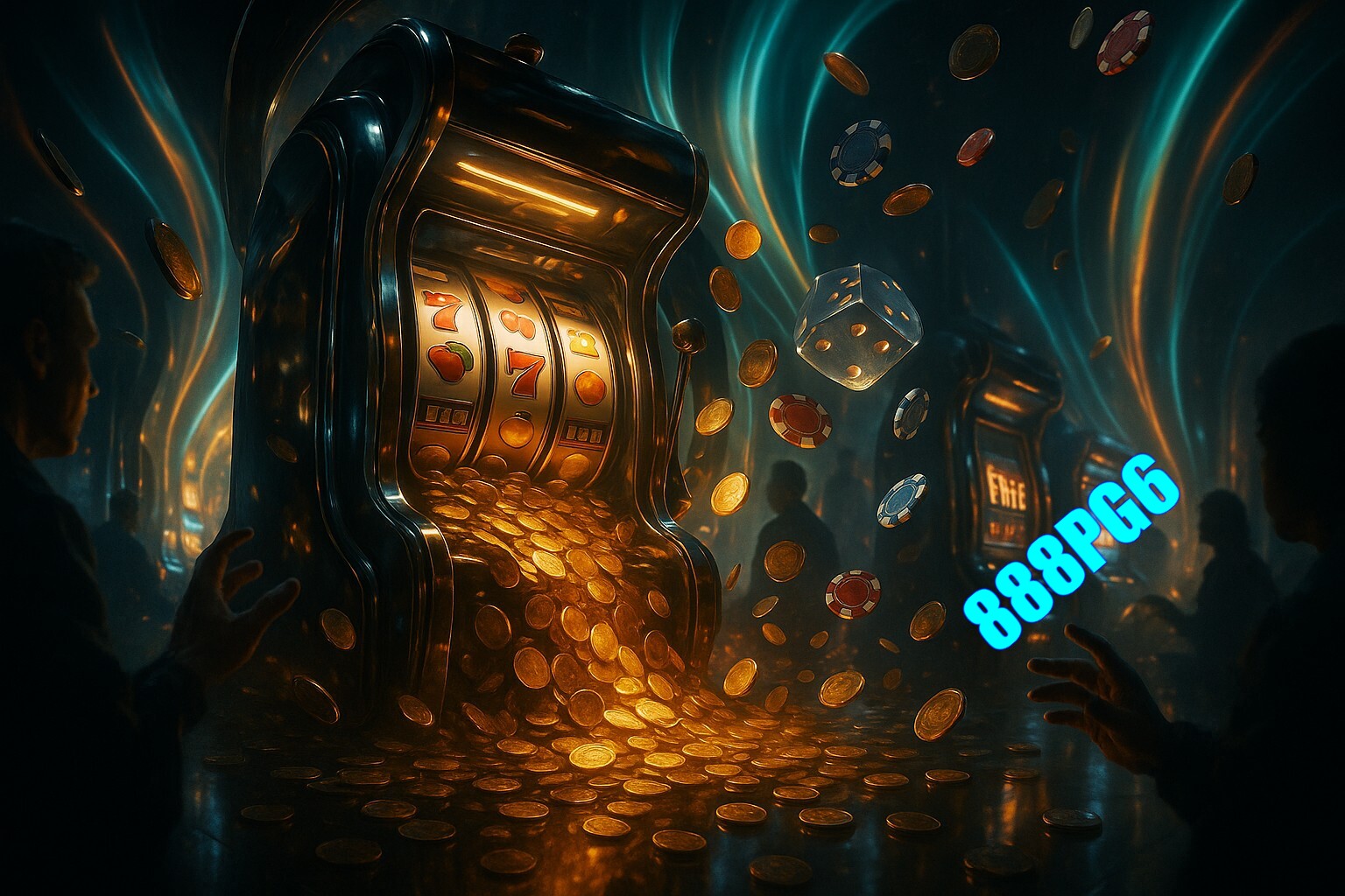 Diversos jogos de caça-níqueis